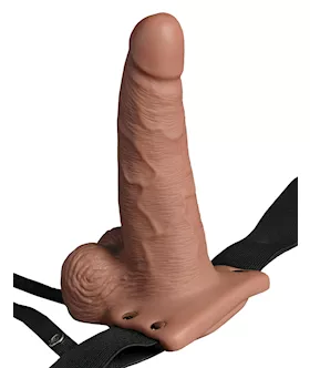 Fetish Fantasy 6 Inch Hollow Rechargeable Strap-on