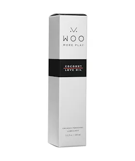 Woo More Play - Organic Coconut Love Oil Personal Lubricant - 3.3 Oz