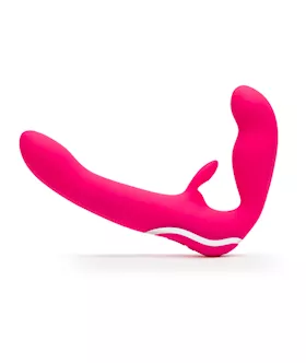 Happy Rabbit Strapless Strap On Rabbit Vibe 