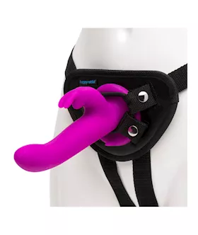 Happy Rabbit Vibrating Strap On Harness Set
