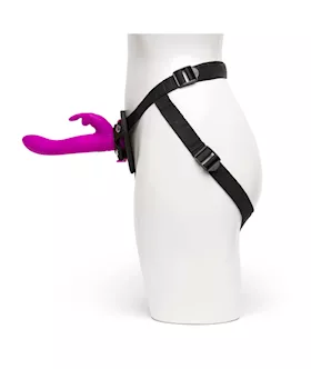 Happy Rabbit Vibrating Strap On Harness Set