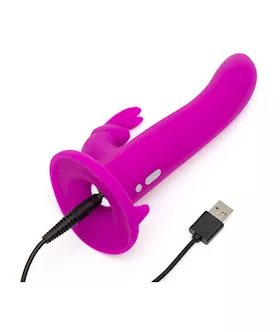 Happy Rabbit Vibrating Strap On Harness Set