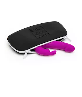 Happy Rabbit Love Storage Zip Bag 