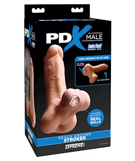 PDX Male Reach Around Cock and Stroker