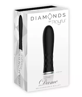 Playful Diamonds The Dame - Rechargeable Bullet 