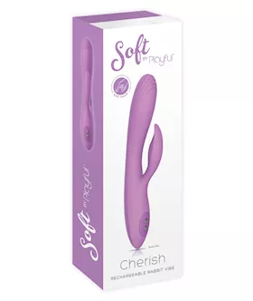Soft By Playful Cherish - Rechargeable Rabbit Vibrator 