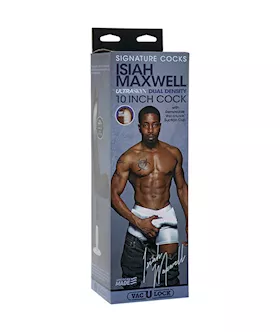 Signature Cocks - Isiah Maxwell Ultraskyn Cock - 10 Inch
