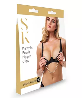 Secret Kisses - Pearl Nipple Clips