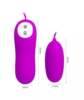 Eunice Dual Stimulating Wired Love Egg