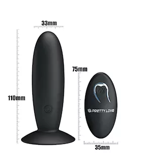 Remote Control Vibrating Anal Plug