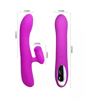 Derrick Dual Rabbit Tongue And G-spot Vibe