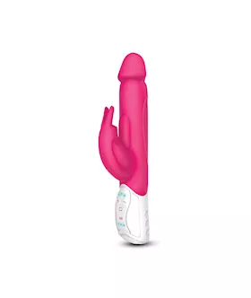 RR Rechargeable Realistic Rabbit Hot Pink