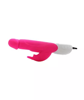 Rr Rechargeable Realistic Rabbit- Hot Pink