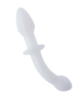 Lucent Pearl Double Ended Glass Massager