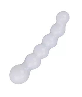 Lucent Beaded Wand Glass Dildo