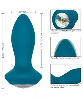 Power Gem Vibrating Petite Crystal Probe