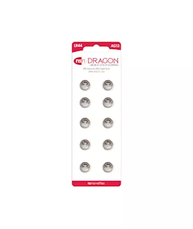 Dragon Alkaline AG13LR44 Battery 10Pack