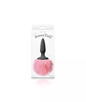 Bunny Tails Mini Pink Fur