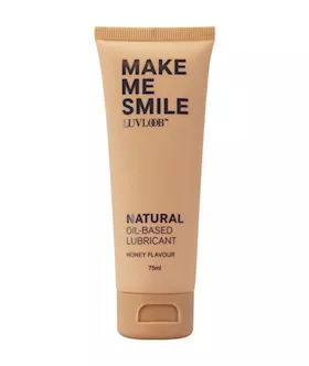 Luvloob Make Me Smile OilBased Lubricant  Honey