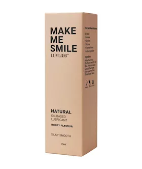 Luvloob Make Me Smile Oil-based Lubricant - Honey