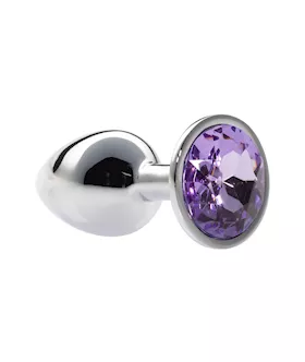 Kink Range Alloy Gem Butt Plug - 2.8 Inch