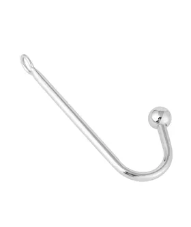 Kink Stainless Steel Anal Hook  Medium