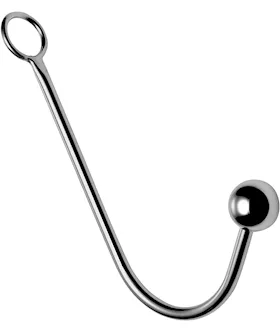 Kink Stainless Steel Anal Hook  Small