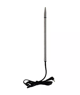 Kinki Electro Ribbed Penis Plug - 6.1 Inch