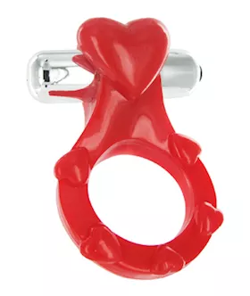 Heart-on Vibrating Cock Ring