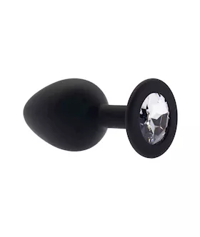 Kink Range Silicone Gemmed Butt Plug  31 Inch