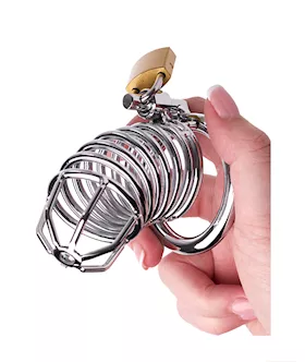 Kink Range Spiraled Chastity Cage - 44mm