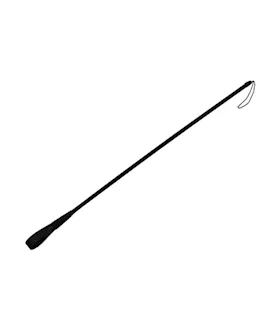 Strict Leather Strip Tip Crop