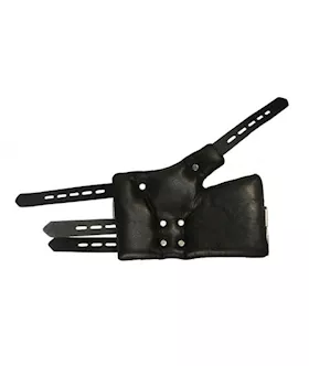 Strict Leather Four Buckle Suspension Cuffs