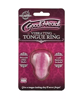 Doc Johnson Goodhead Vibrating Tongue Ring