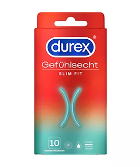 Durex Slim Fit Condoms 10 Pack