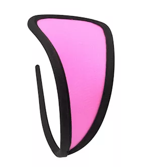 Fetish Fantasy Lingerie Strapless Thong Pink
