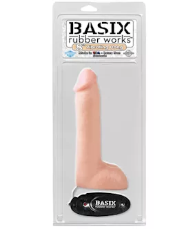 Basix Rubber Works 8 Vibrating Dong