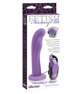 Fetish Fantasy Elite Vibrating 6 Dildo