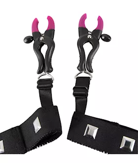 Bad Kitty Garters With Clamps