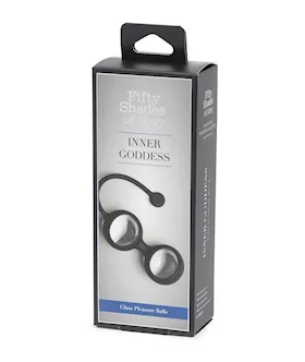 Fifty Shades Of Grey Glass Pleasure Balls