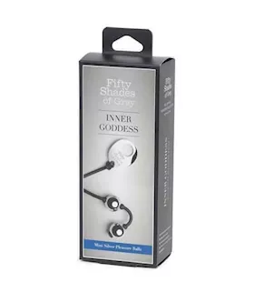 Fifty Shades Of Grey Mini Silver Pleasure Balls