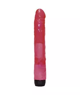 Pink Popsicle Jelly Vibrator - 10 Inch