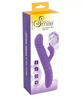 Sweet Smile Thrusting Rabbit Vibrator