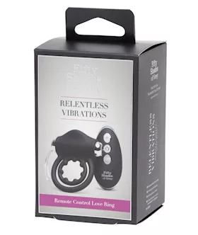 Fifty Shades Of Grey Relentless Vibrations Love Ring