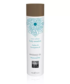 Massage Oil Masculine Amber 100ml