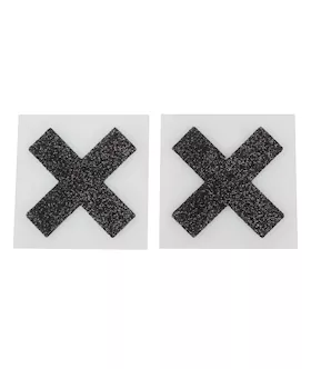 X Nipple Sticker