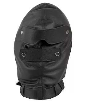 Leather Isolation Mask