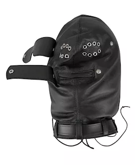 Leather Isolation Mask