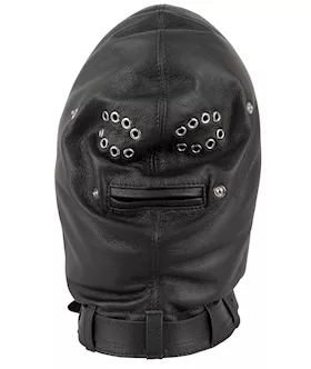 Leather Isolation Mask