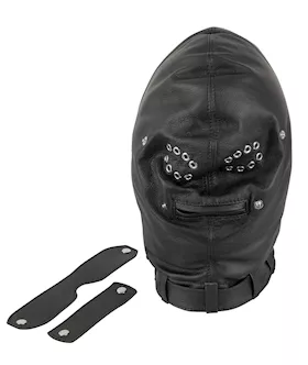 Leather Isolation Mask
